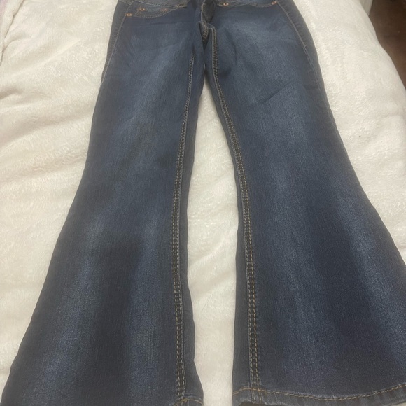 Classic Denim Flare Jeans for Women - Picture 1 of 2